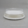 Biodegradable Waterproof Disposable Sugarcane Pulp Oval Takeaway Plate